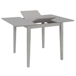 Etendable Dining Table Grey MDF