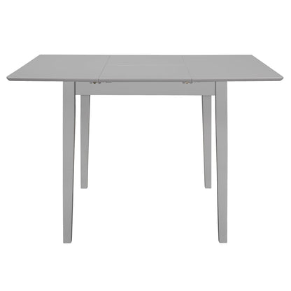 Etendable Dining Table Grey MDF