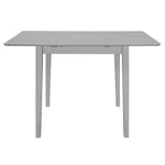 Etendable Dining Table Grey MDF