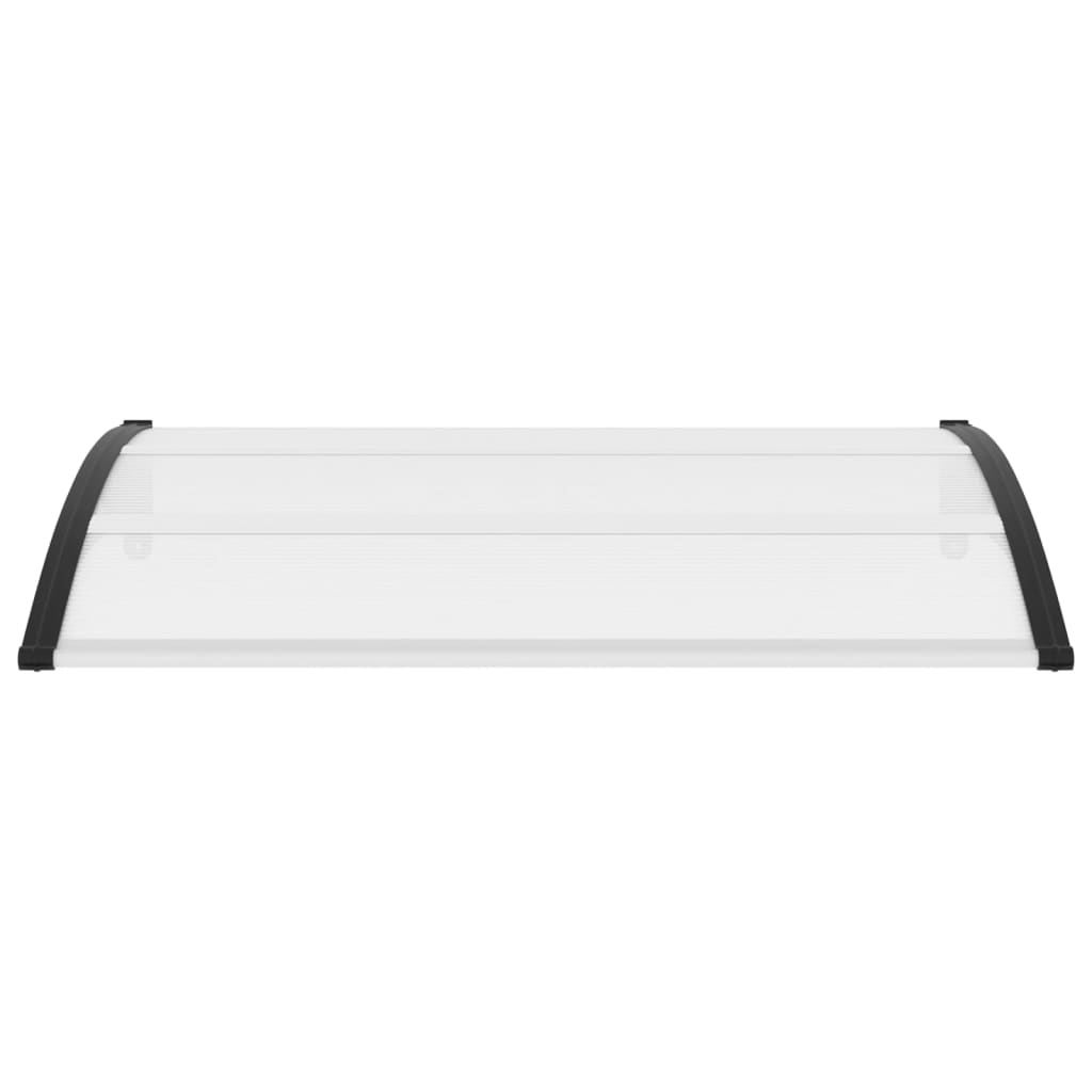 Door Canopy (Black and Transparent)
