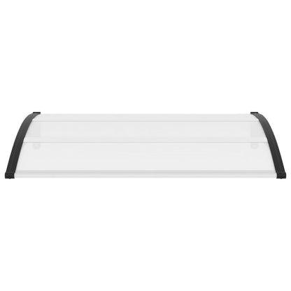 Door Canopy (Black and Transparent)