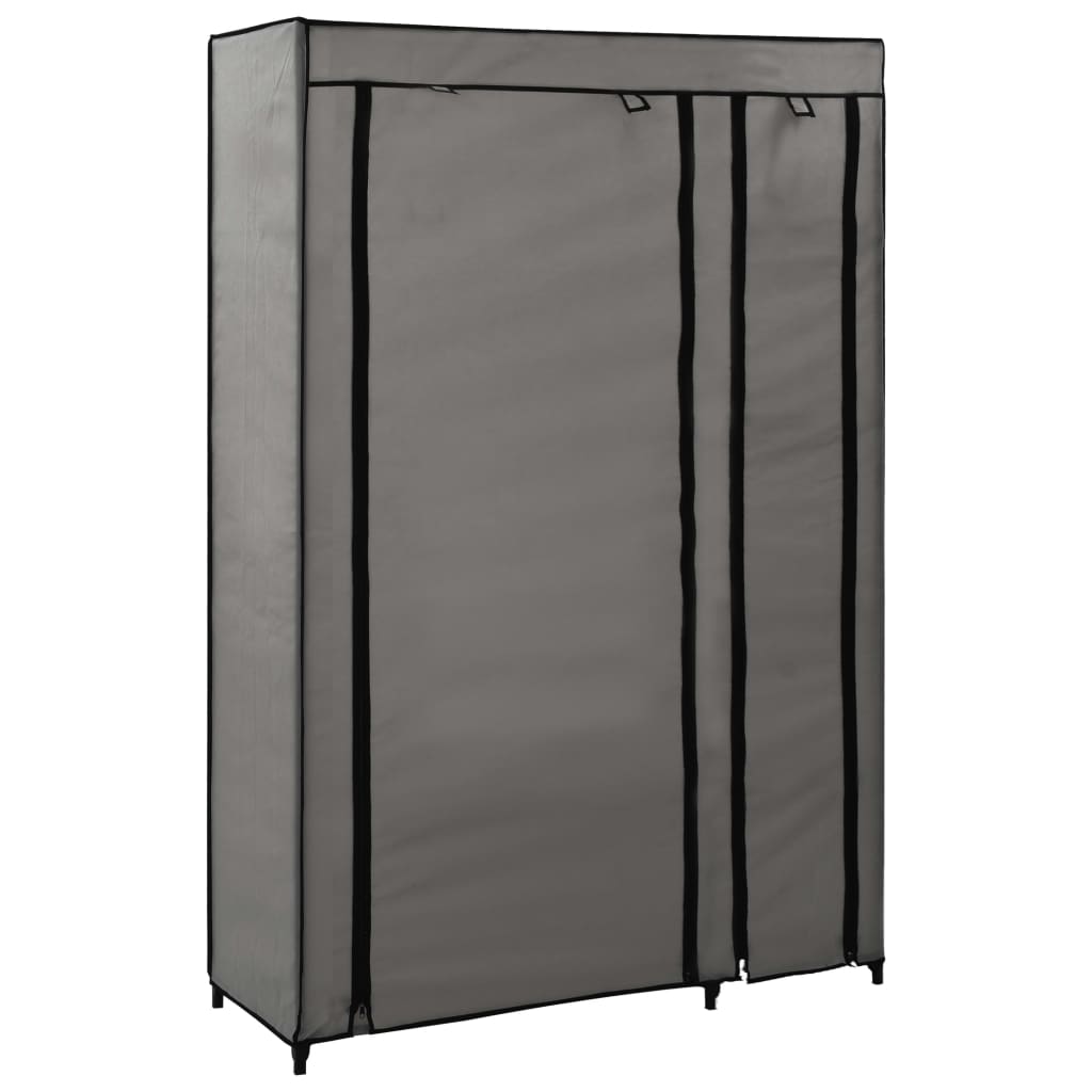 Folding Wardrobe Grey