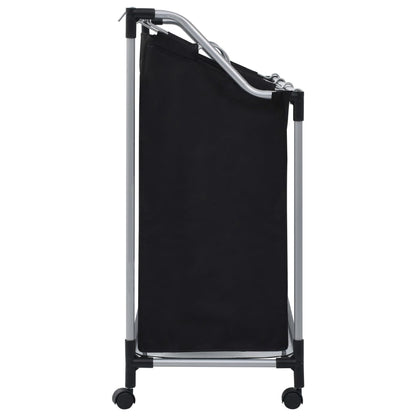Laundry Sorter with 3 Bags- Black