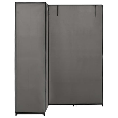 Corner Wardrobe Grey