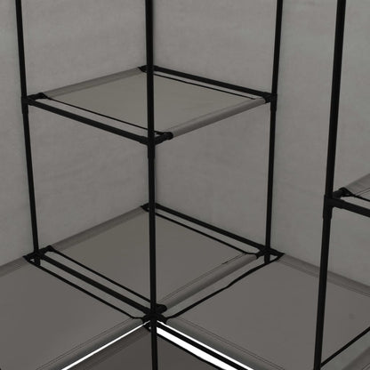 Corner Wardrobe Grey