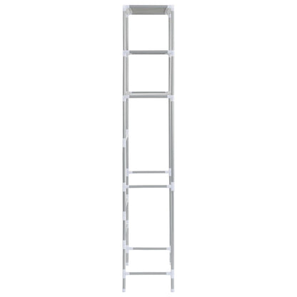 3-Tier Storage Rack over Toilet Silver