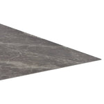 Self-adhesive PVC Flooring Planks 5.11 m? Black Marble