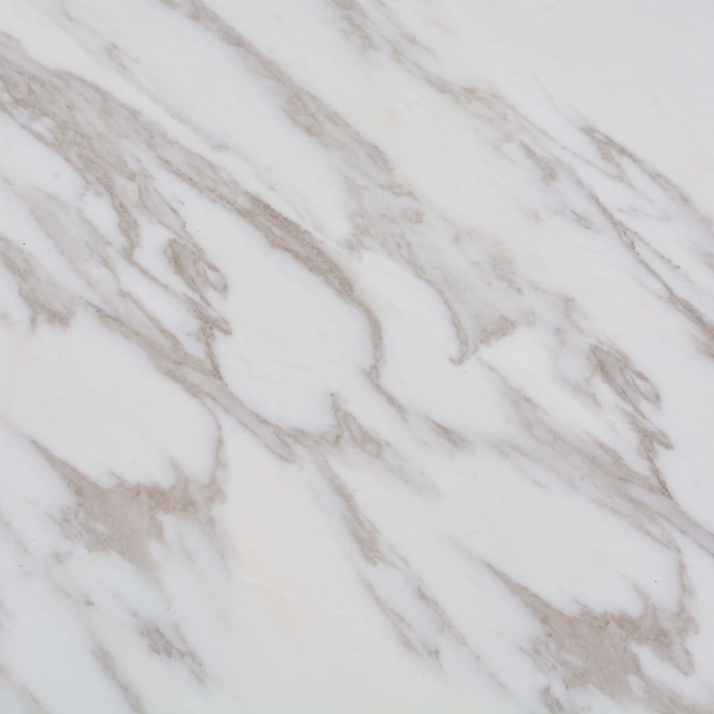Self-adhesive PVC Flooring Planks 5.11 m? White Marble