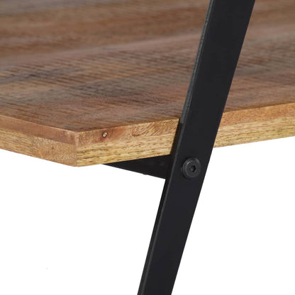 Coffee Table 2 Layers Solid Mango Wood