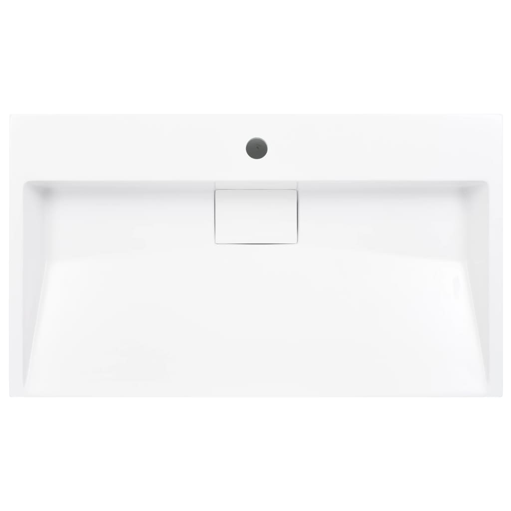 Wash Basin  Mineral Cast/Marble Cast , White