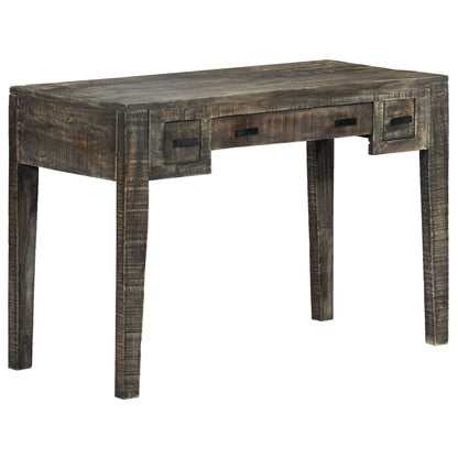 Desk Black Solid Mango Wood