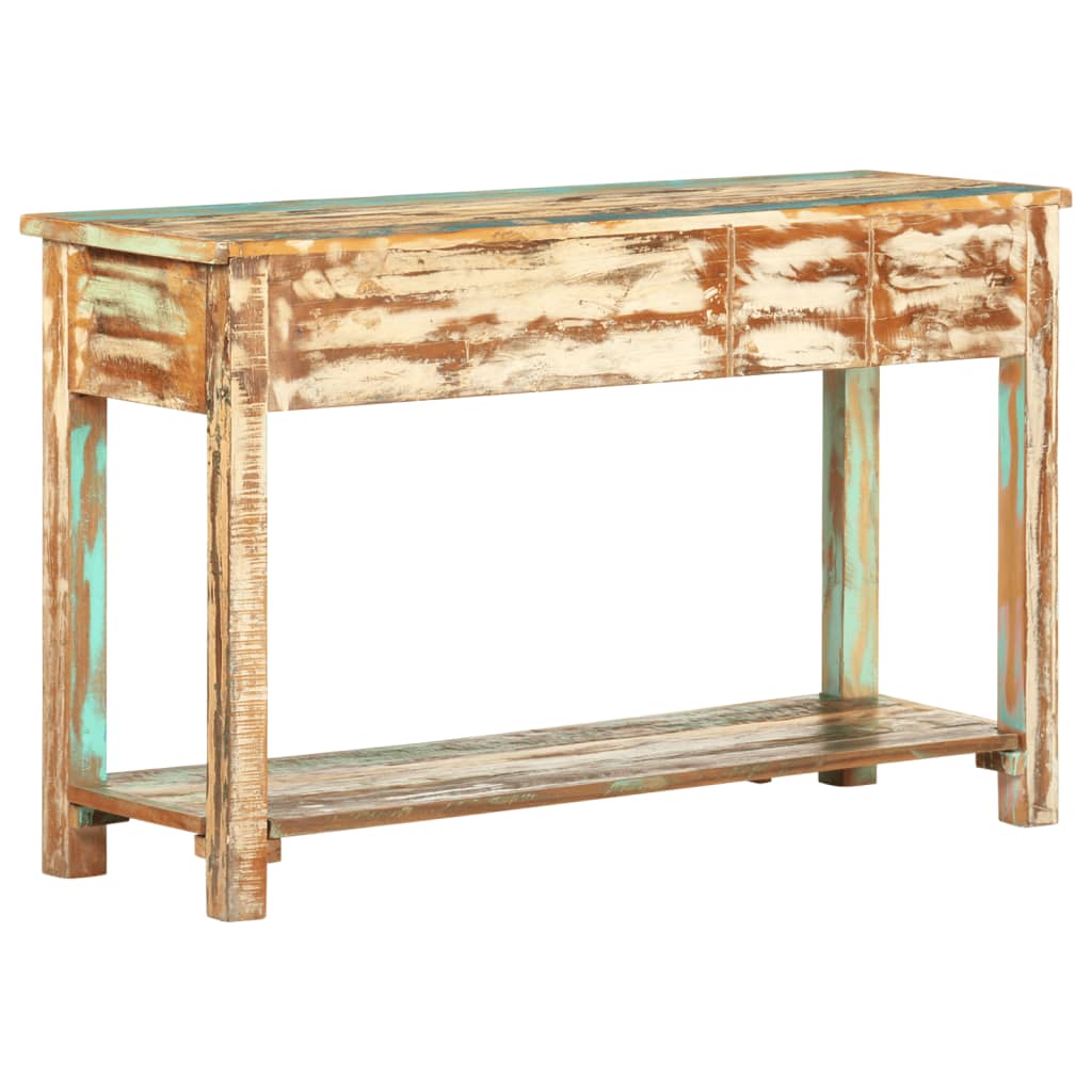 Console Table, Solid Reclaimed Wood - 120×40×75cm