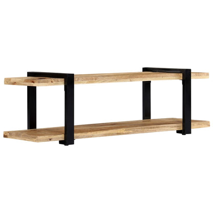 TV Cabinet Solid mango wood, iron