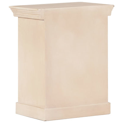 Bedside Cabinet Solid Mango Wood