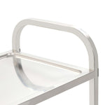 3-Tier Kitchen Trolley Stainless Steel