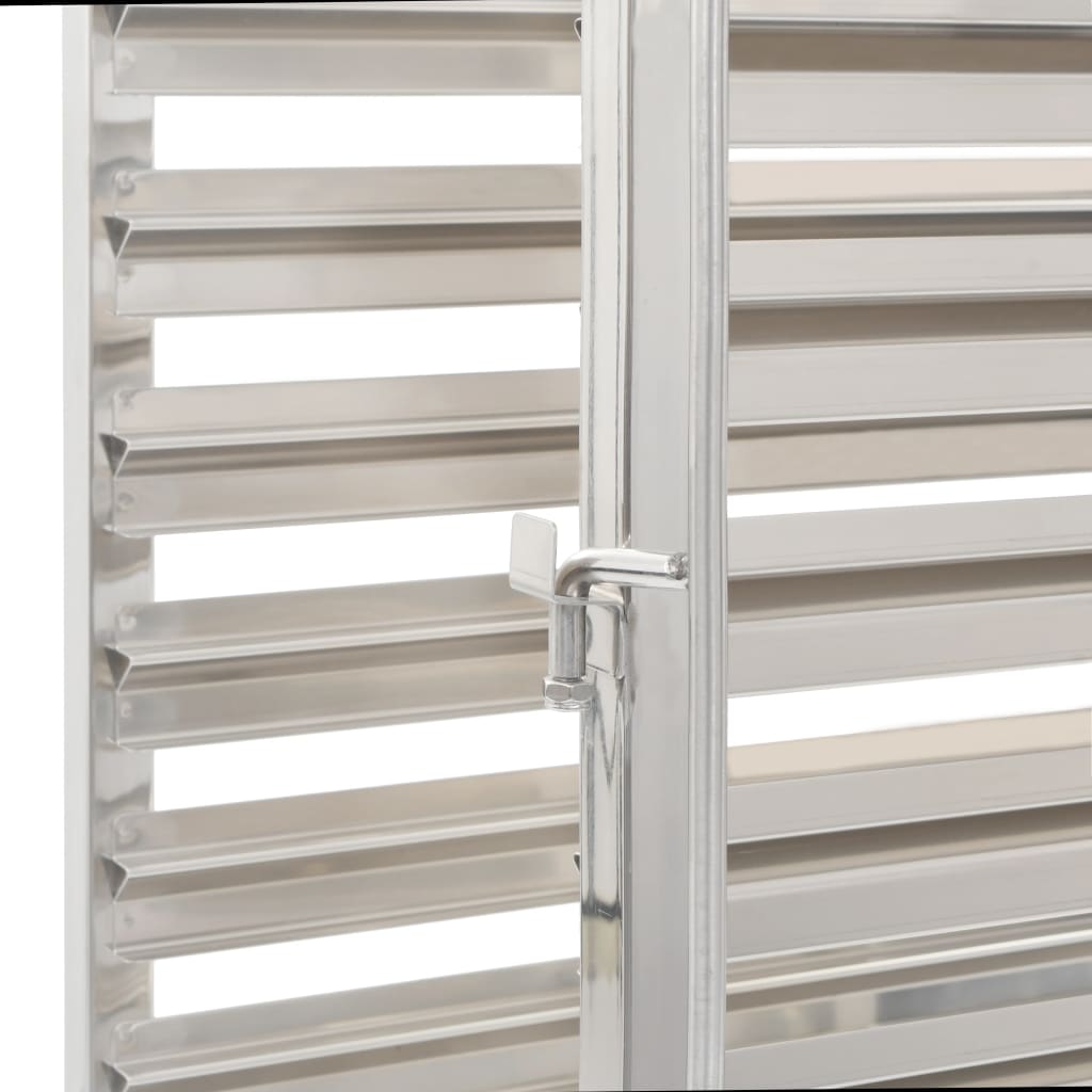 Kitchen Trolley for 16 Trays Stainless Steel