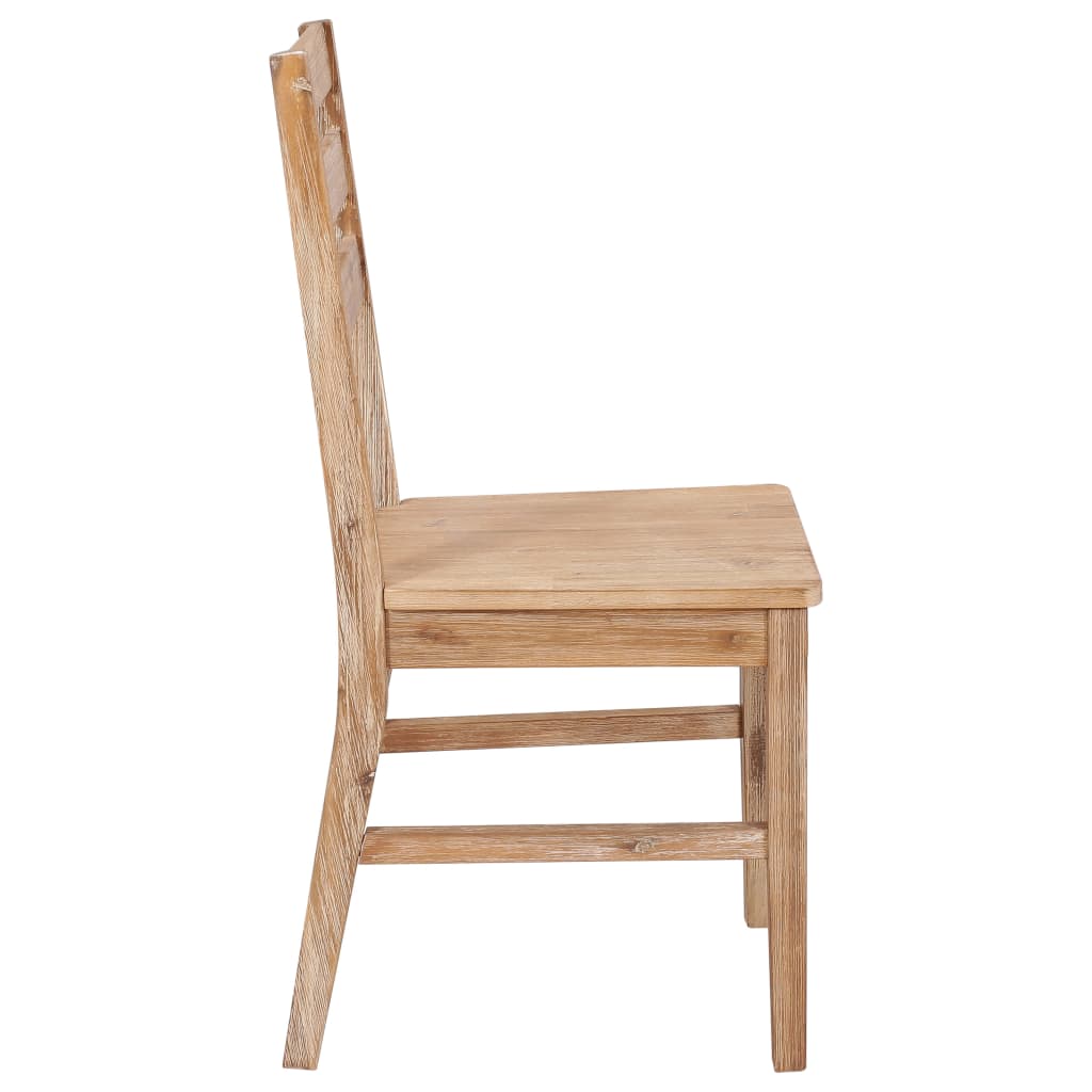 Dining Chairs 6 pcs Solid Acacia Wood - 42×49×90cm
