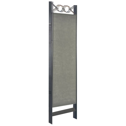6-Panel Room Divider Anthracite - 240×180cm