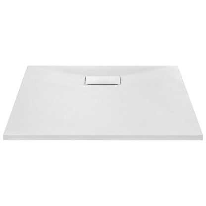 Shower Base Tray SMC White  S