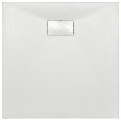 Shower Base Tray SMC White  S