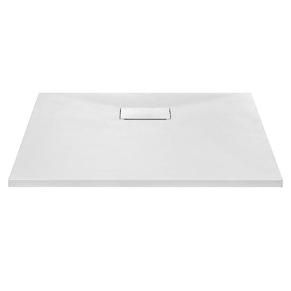 Shower Base Tray SMC White  L