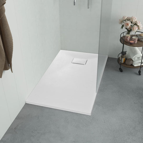  Shower Base Tray SMC White  L