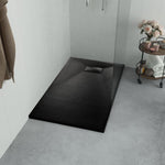 Shower Base Tray SMC Black  L