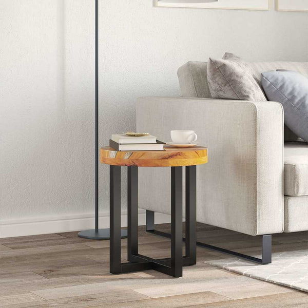  Coffee Table  Solid Teak Wood and Polyresin