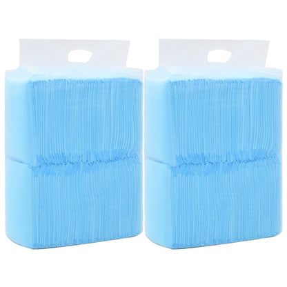 Pet Training Pads  200 pcs Non Woven Fabric--Blue and white