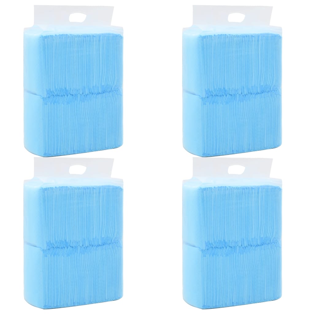Blue and white Pet Training Pads  400 pcs Non-Woven Fabric