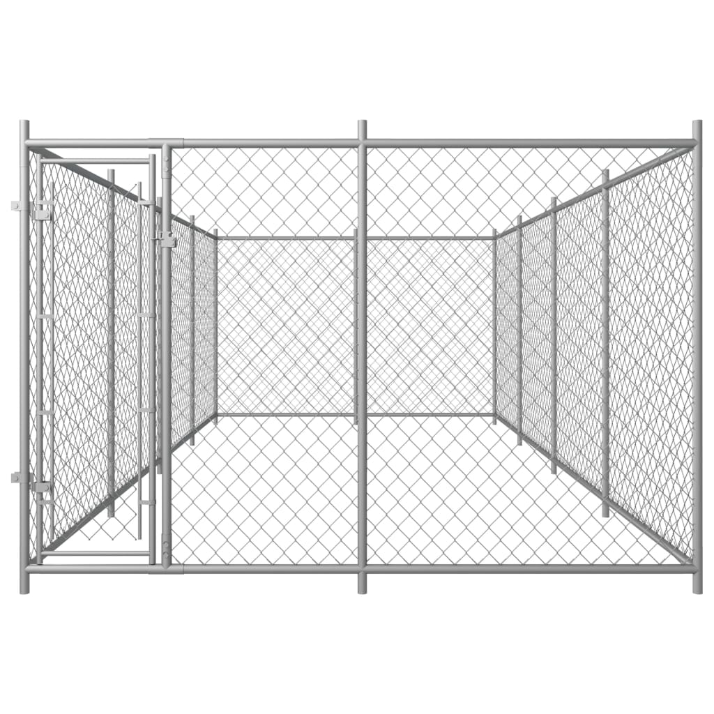 Outdoor Dog Kennel - 7.6×3.8×1.9m