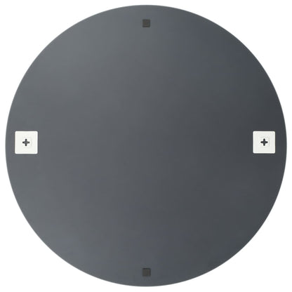 Frameless Mirror Round 80 cm Glass