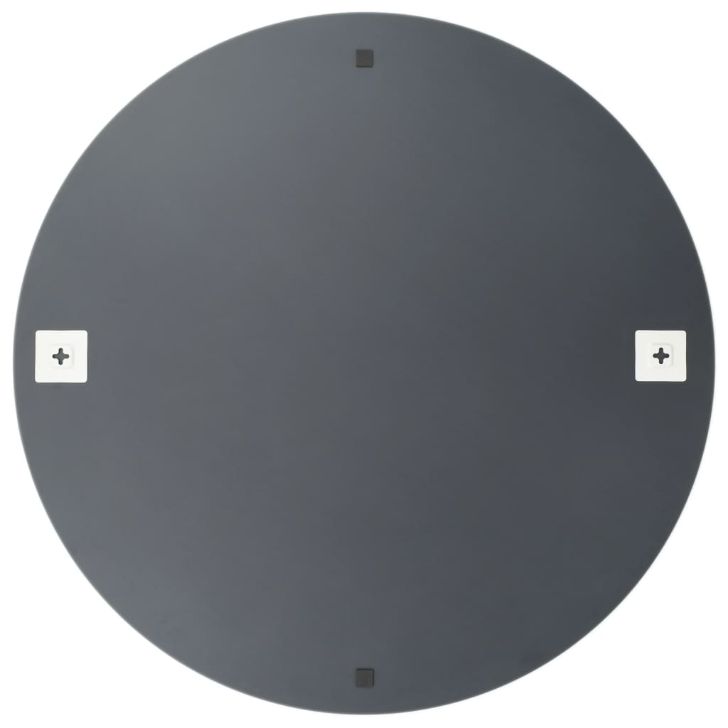 Frameless Mirror Round 90 cm Glass