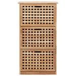 Shoe Storage Cabinet Solid Walnut Wood