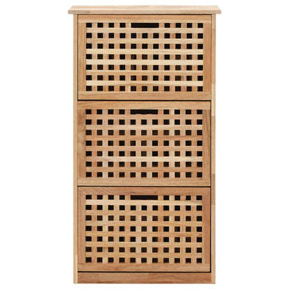 Shoe Storage Walnut Cabinet 55x20x104cm