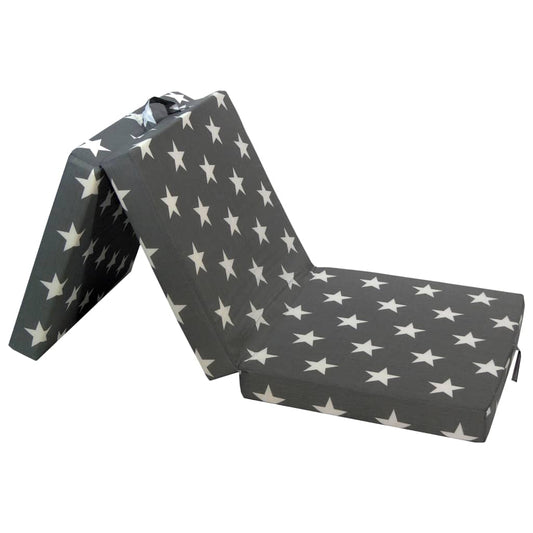 Trifold Foam Mattress Grey