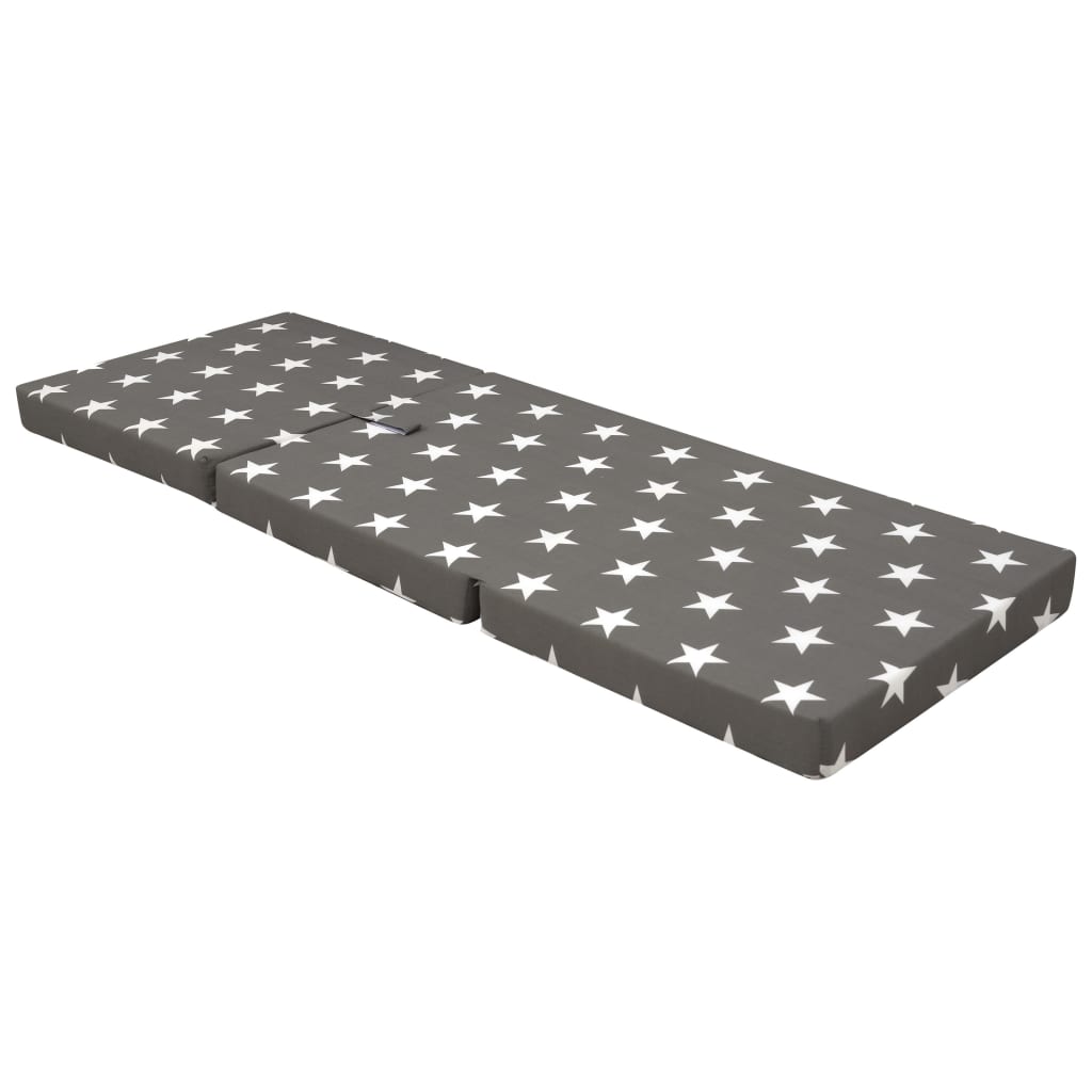 Trifold Foam Mattress Grey