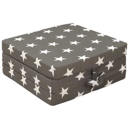 Trifold Foam Mattress Grey
