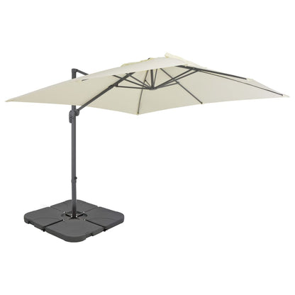 Outdoor Umbrella with Portable Base Sand - 3×3×2.58m