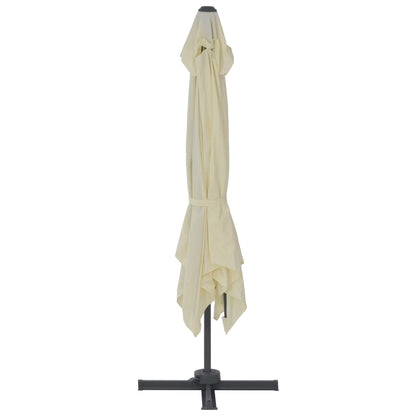 Outdoor Umbrella with Portable Base Sand - 3×3×2.58m