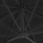 Outdoor Umbrella with Portable Base Anthracite