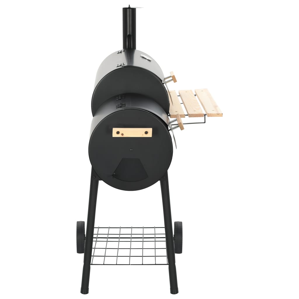 Classic Charcoal BBQ Offset Smoker - 30×29cm