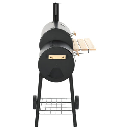Classic Charcoal BBQ Offset Smoker - 30×29cm