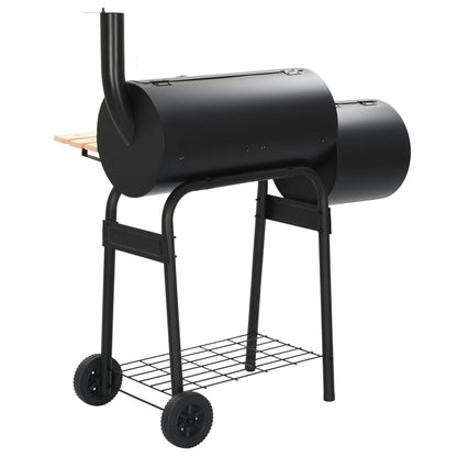 Classic Charcoal BBQ Offset Smoker - 30×29cm
