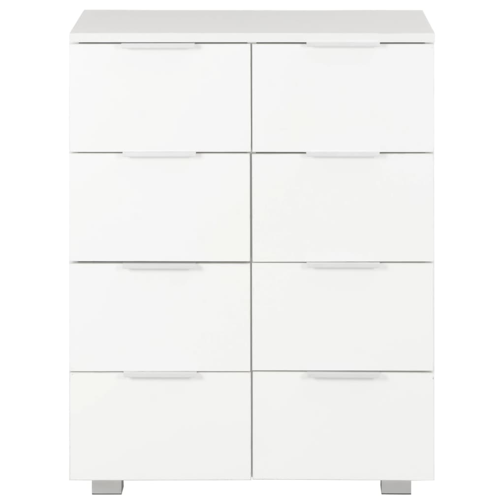 Sideboard High Gloss Chipboard White