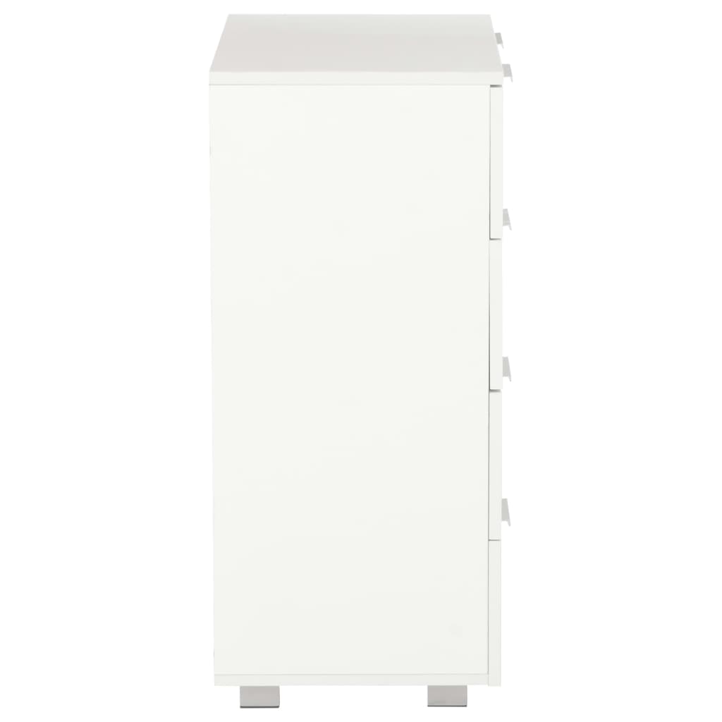 Sideboard High Gloss Chipboard White