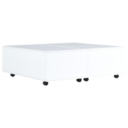 Coffee Table High Gloss -White