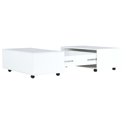 Coffee Table High Gloss -White