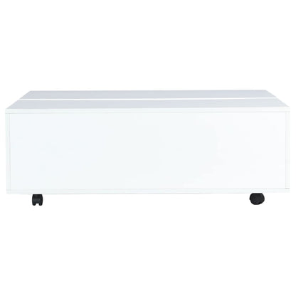 Coffee Table High Gloss -White
