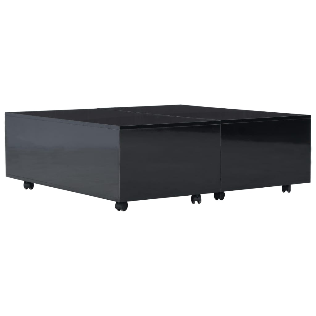 Coffee Table High Gloss -Black